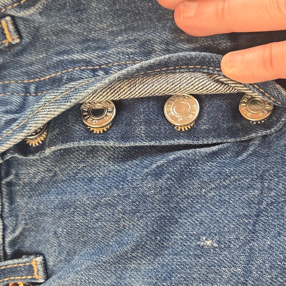 GRLFRND The Cassidy Straight Leg Blue Jeans Size 25 - Picture 9 of 16